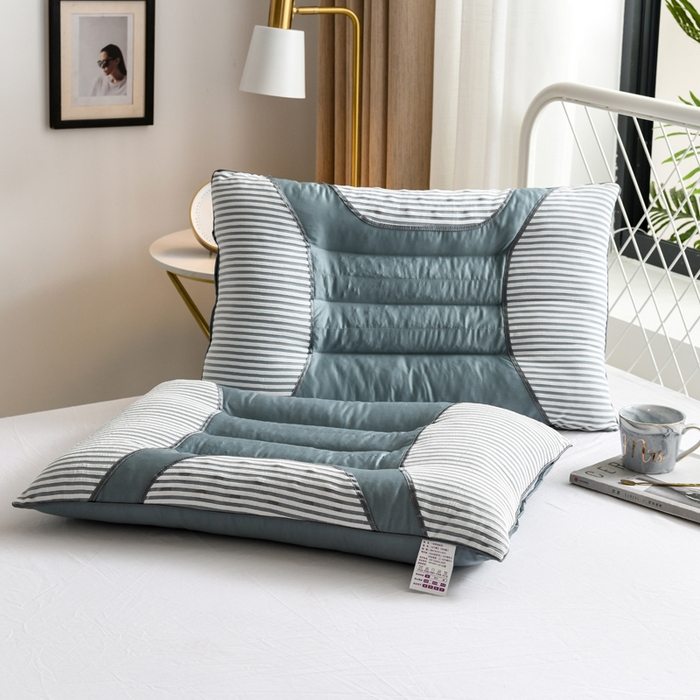 91家纺网 家纺一手货源 找家纺 （总）仁宇枕业 2026新款新品长绒棉决明子磁石枕头枕芯