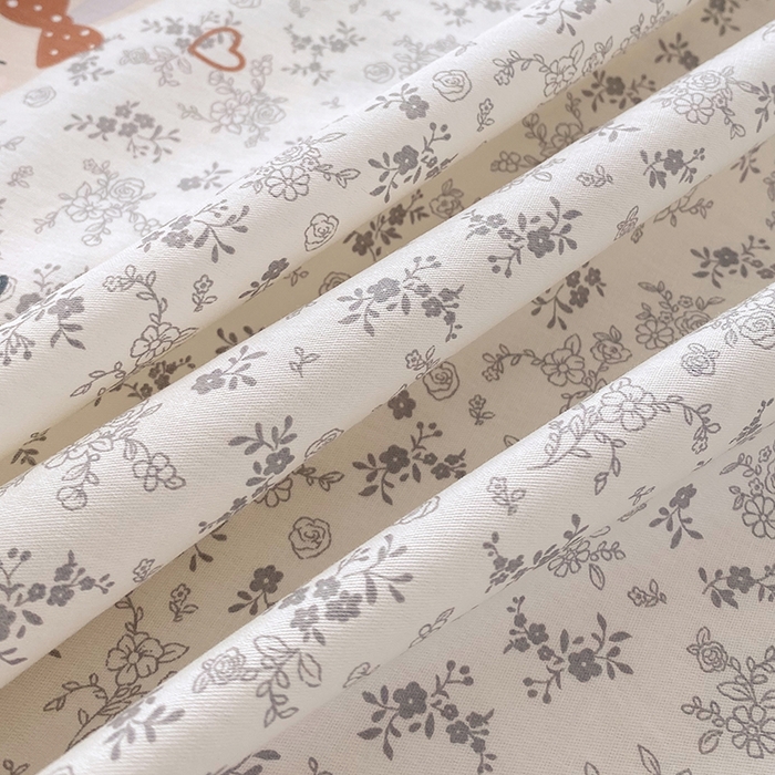 91家纺网 家纺一手货源 找家纺 金丝兔 2026新款纯棉印花四件套系列 吉吉兔