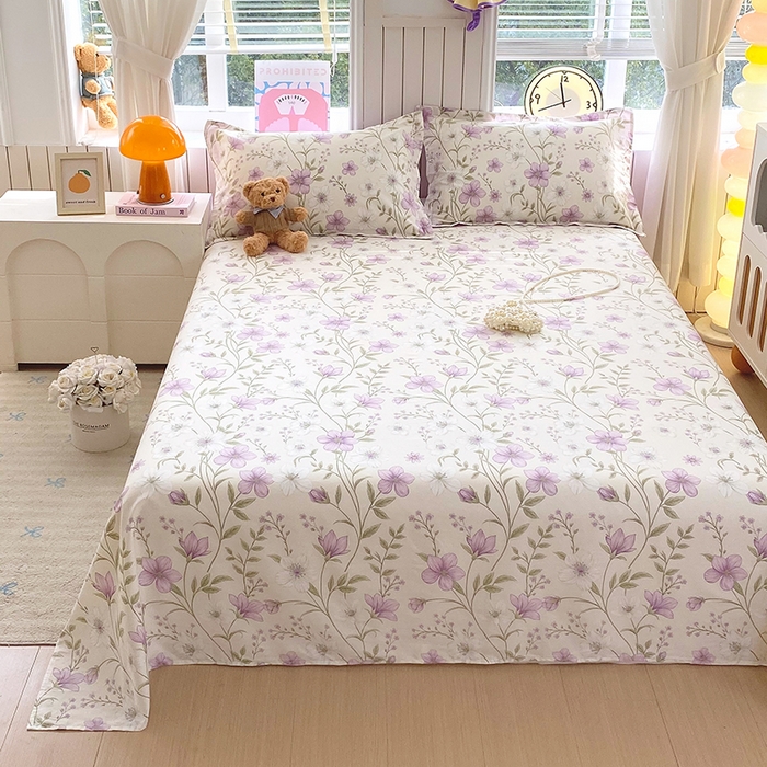 91家纺网 家纺一手货源 找家纺 金丝兔 2026新款纯棉印花四件套系列 慕荷