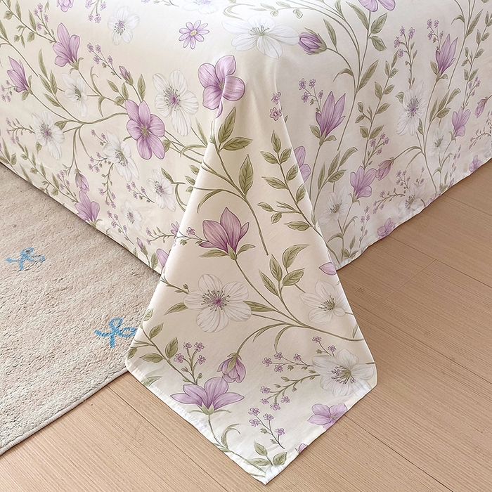 91家纺网 家纺一手货源 找家纺 金丝兔 2026新款纯棉印花四件套系列 慕荷