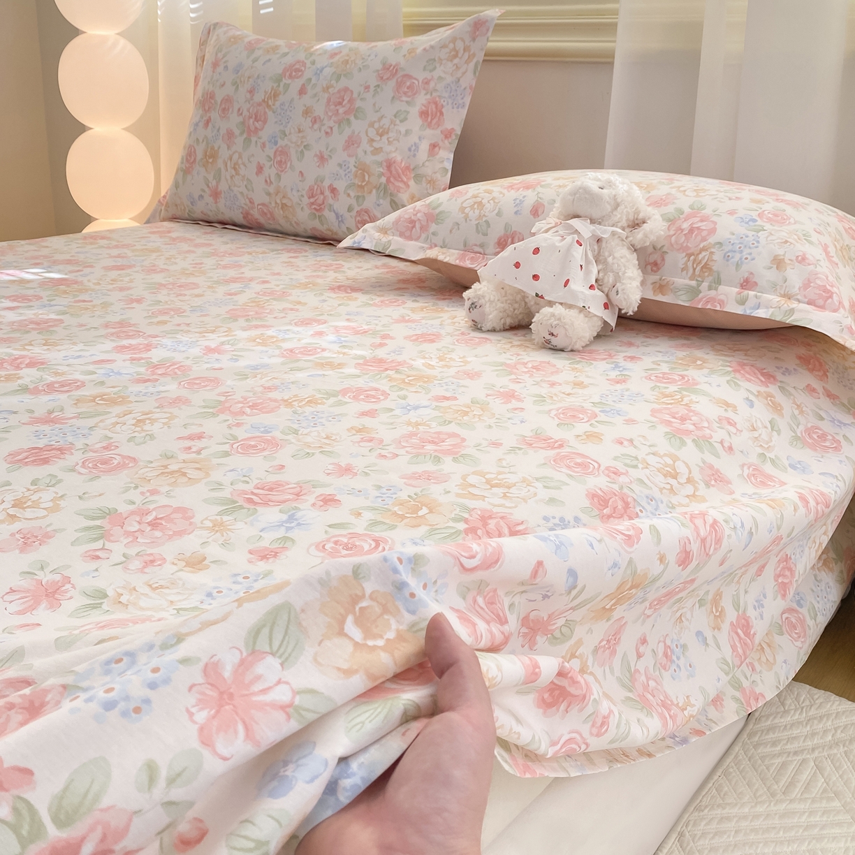 花梦欣 2026新款全棉印花单品系列-单床单 花恋