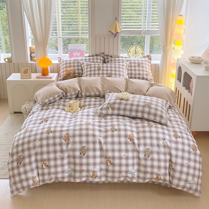 金丝兔 2026新款纯棉印花四件套系列 星点漫语