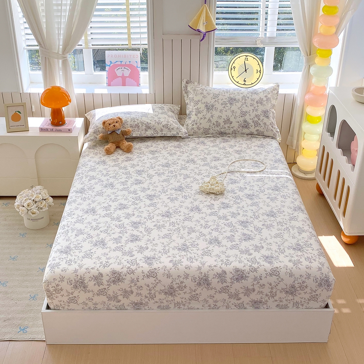 91家纺网 家纺一手货源 找家纺 （总）金丝兔 2026新款纯棉印花单品床笠系列