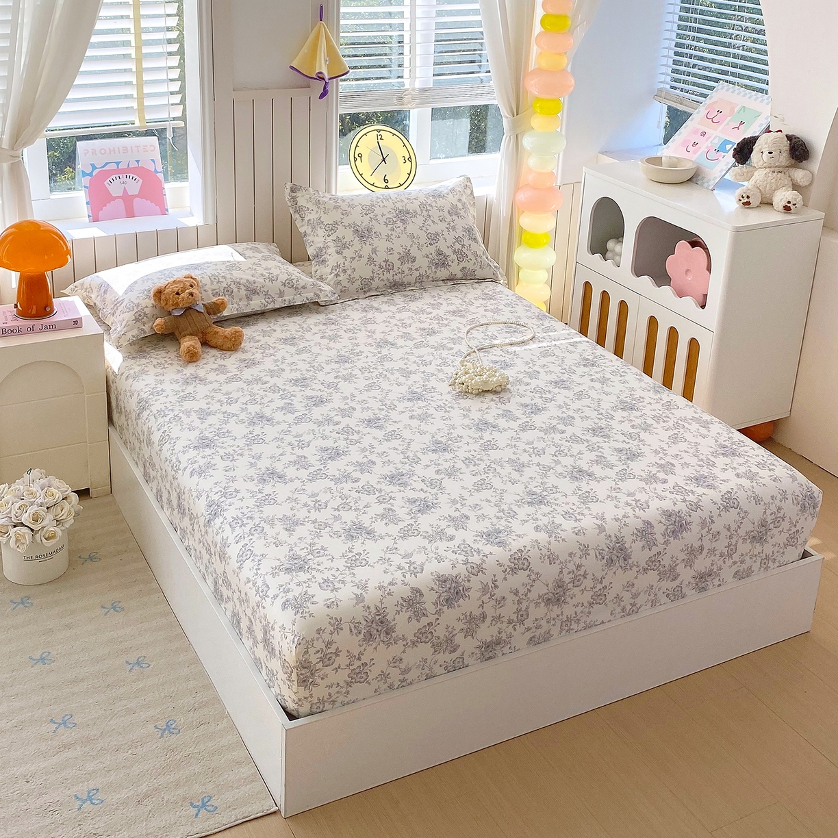 91家纺网 家纺一手货源 找家纺 （总）金丝兔 2026新款纯棉印花单品床笠系列