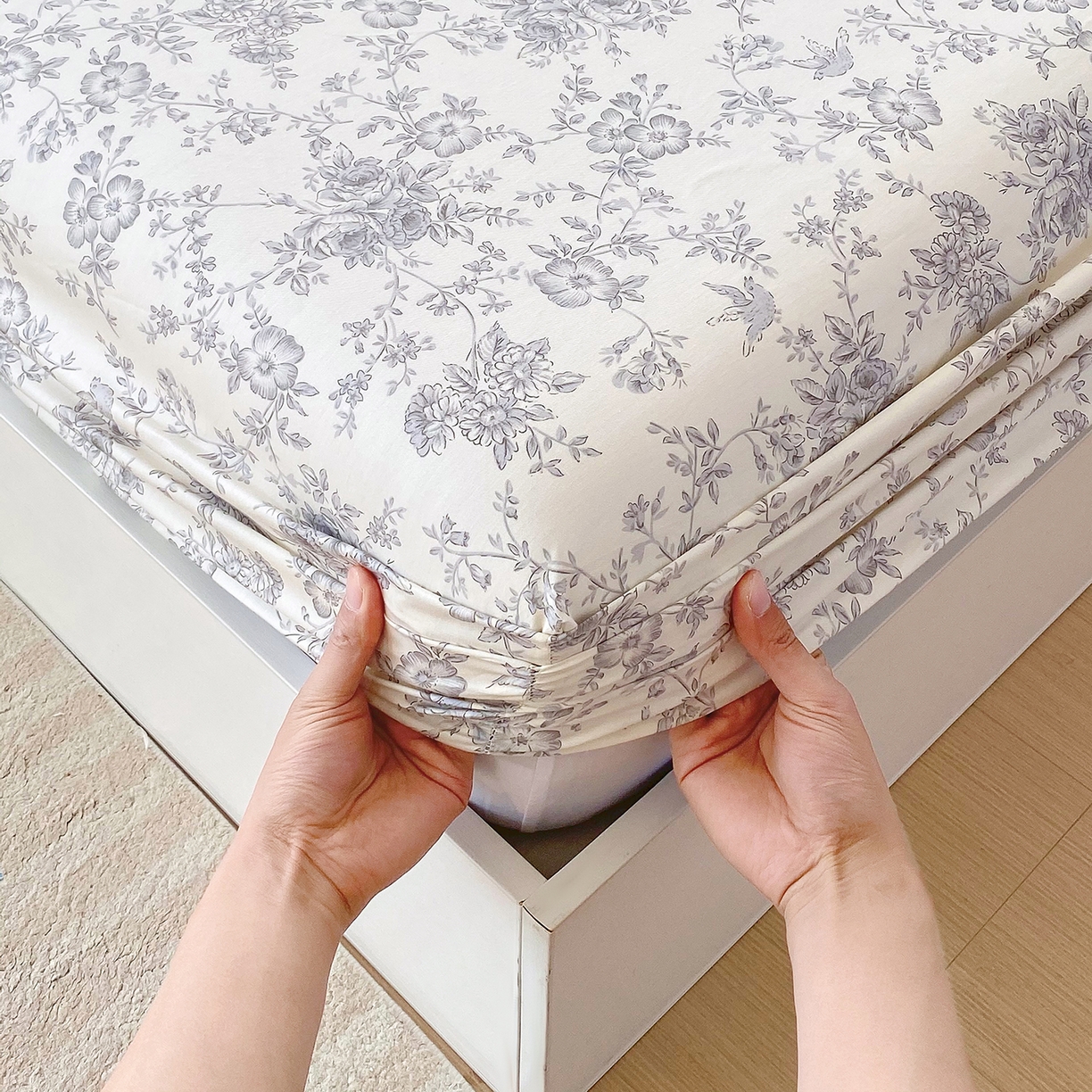 91家纺网 家纺一手货源 找家纺 （总）金丝兔 2026新款纯棉印花单品床笠系列