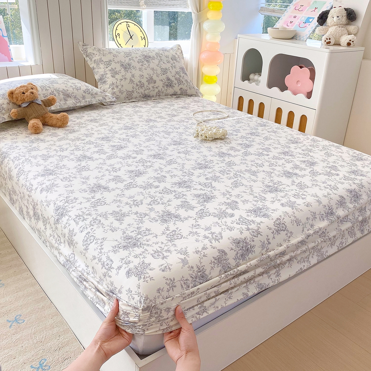 91家纺网 家纺一手货源 找家纺 （总）金丝兔 2026新款纯棉印花单品床笠系列