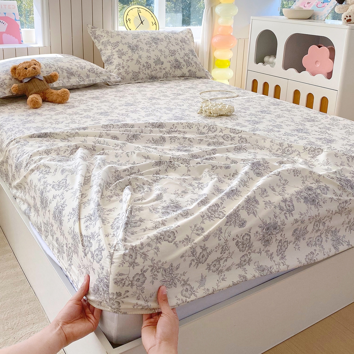 91家纺网 家纺一手货源 找家纺 （总）金丝兔 2026新款纯棉印花单品床笠系列