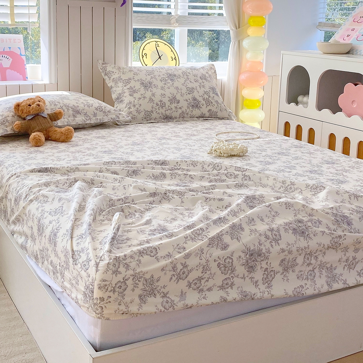 91家纺网 家纺一手货源 找家纺 （总）金丝兔 2026新款纯棉印花单品床笠系列