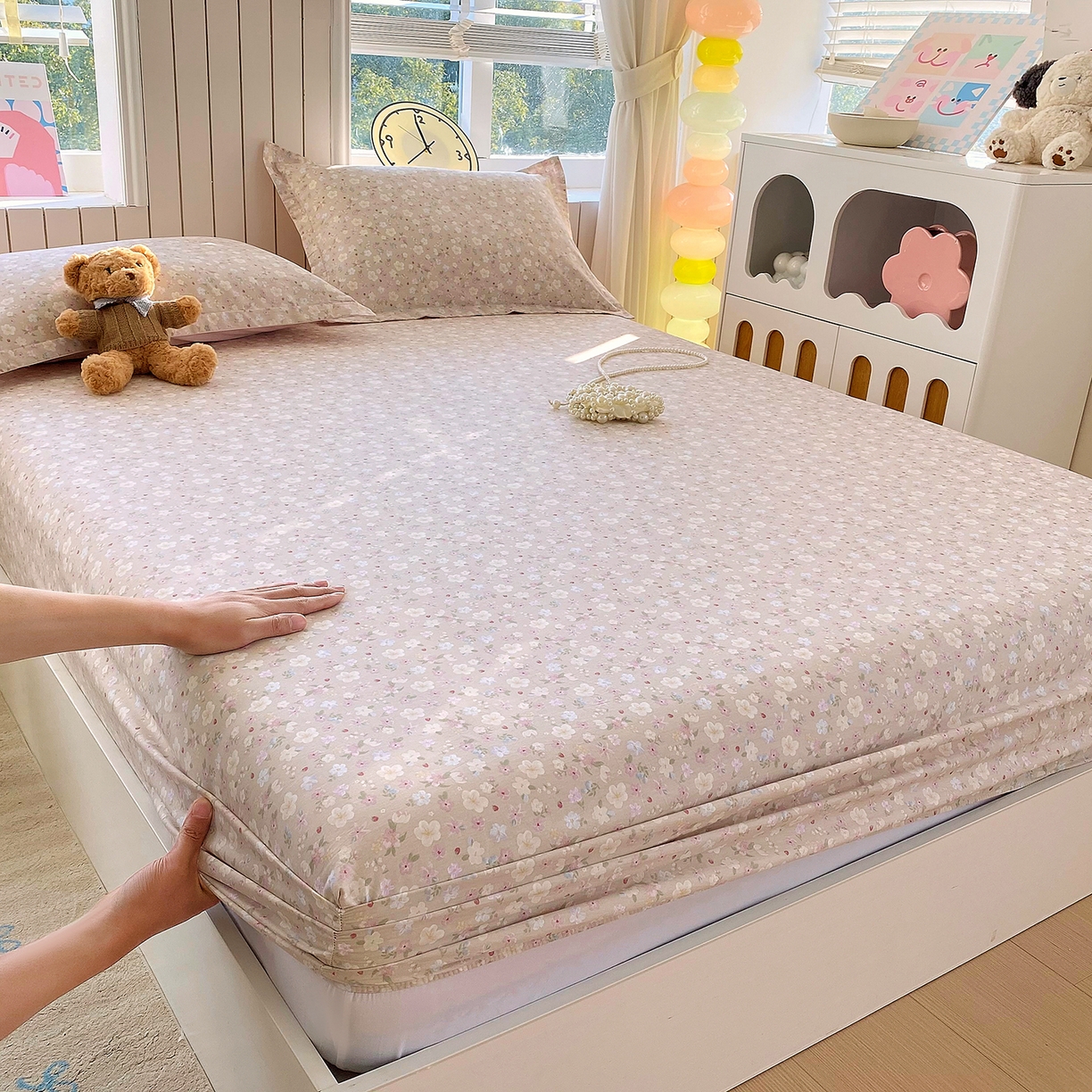 91家纺网 家纺一手货源 找家纺 （总）金丝兔 2026新款纯棉印花单品床笠系列