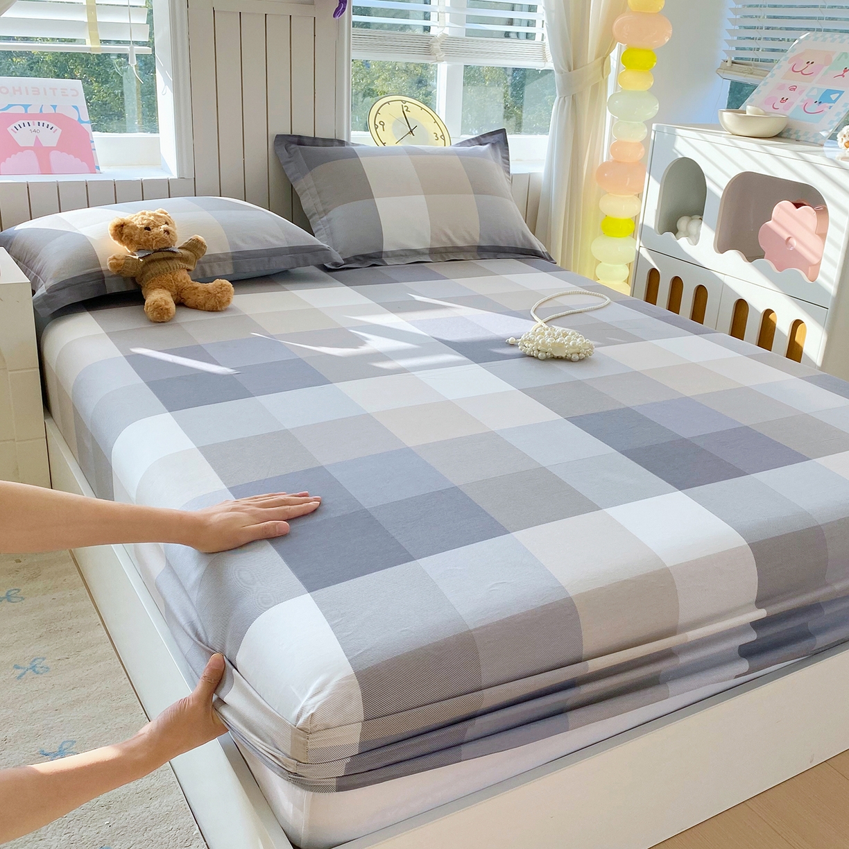 91家纺网 家纺一手货源 找家纺 （总）金丝兔 2026新款纯棉印花单品床笠系列