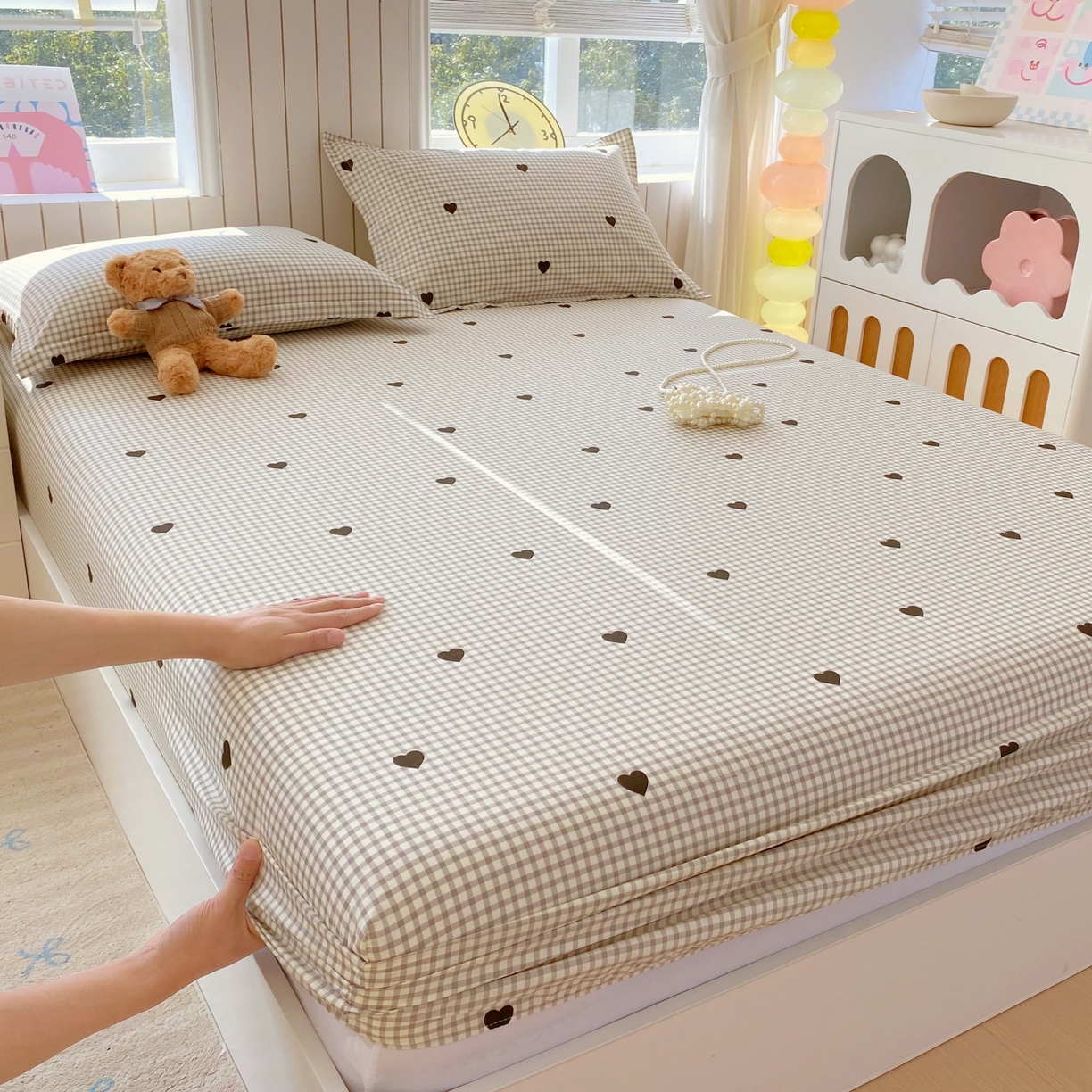 91家纺网 家纺一手货源 找家纺 （总）金丝兔 2026新款纯棉印花单品床笠系列