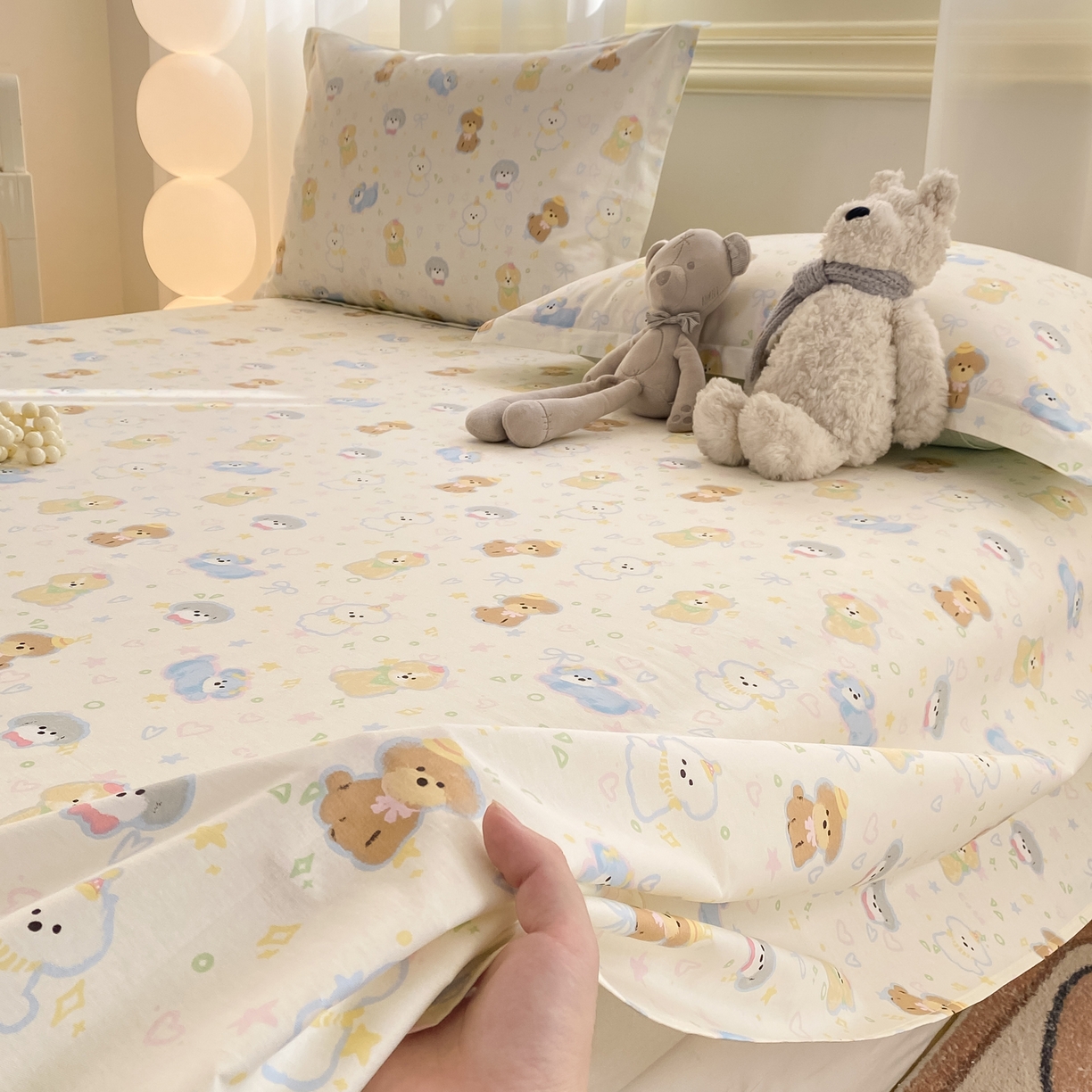 花梦欣 2026新款全棉印花单品系列-单床单 童趣绘彩