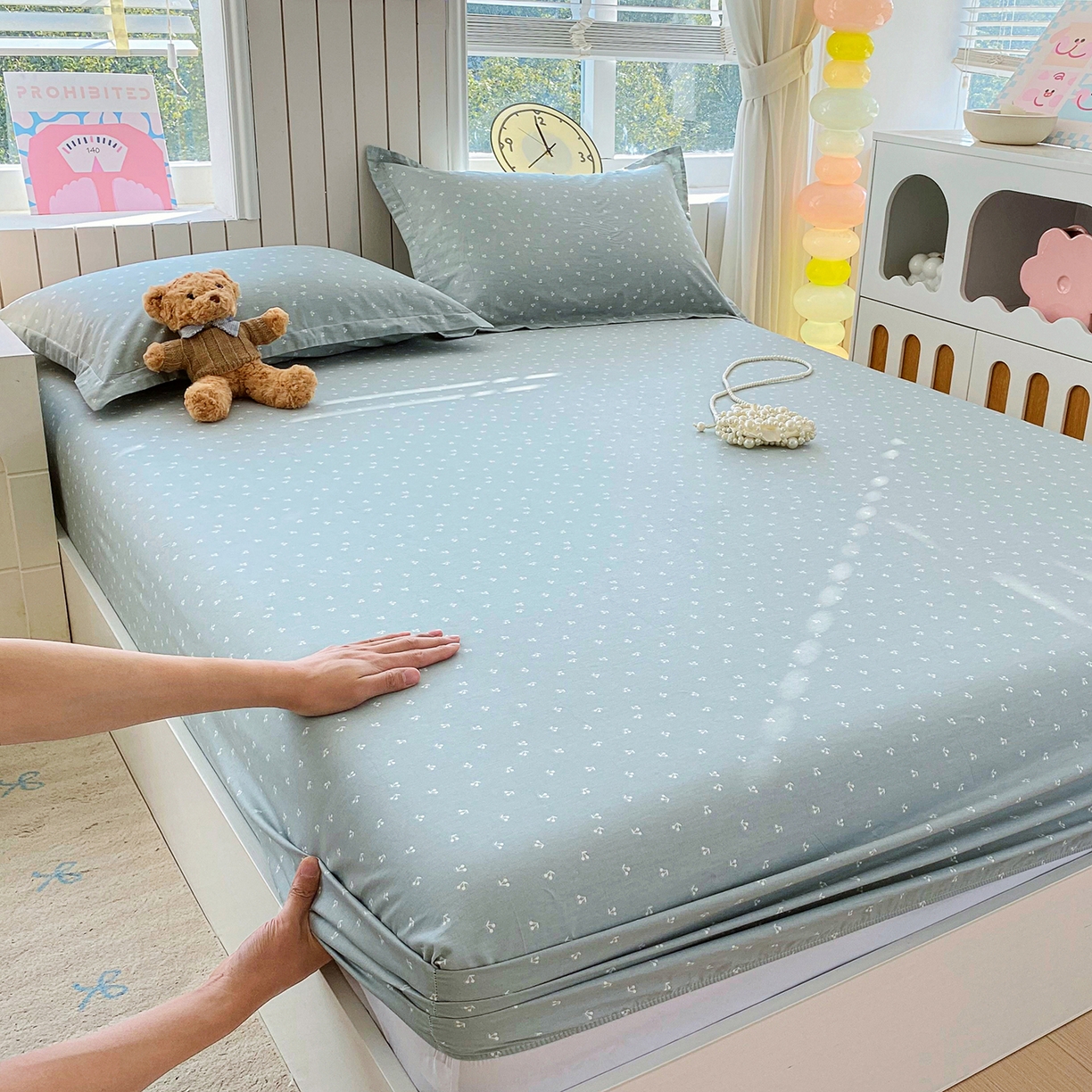 91家纺网 家纺一手货源 找家纺 （总）金丝兔 2026新款纯棉印花单品床笠系列