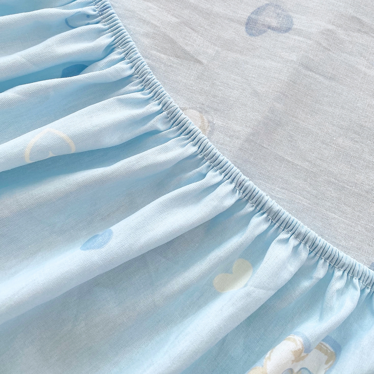 91家纺网 家纺一手货源 找家纺 金丝兔 2026新款纯棉印花单品床笠系列 哈基米