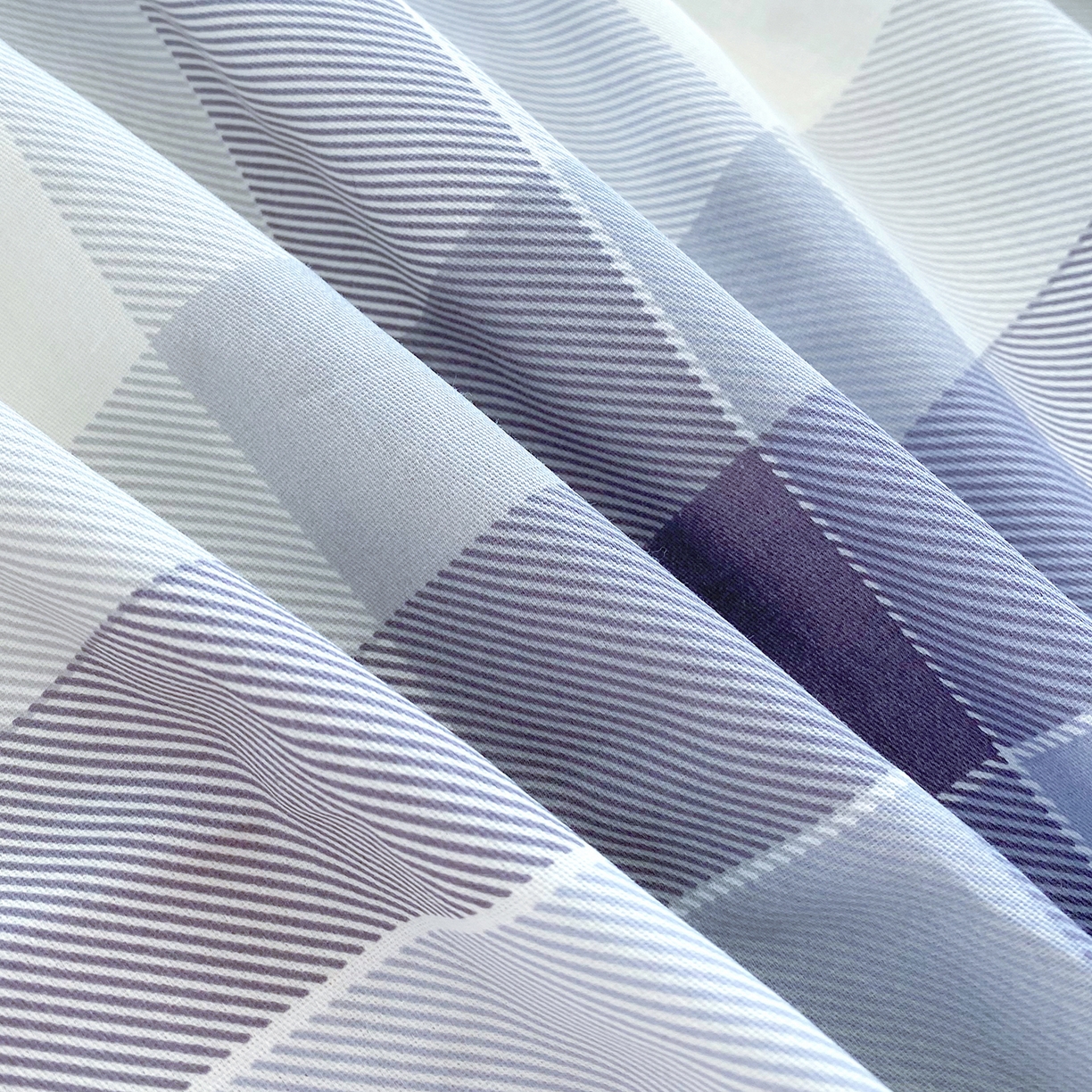 91家纺网 家纺一手货源 找家纺 金丝兔 2026新款纯棉印花单品床笠系列 浅念格