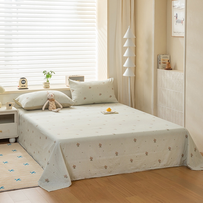 91家纺网 家纺一手货源 找家纺 （总）雯雨家纺 2026新款A类全棉有氧双层纱单枕套