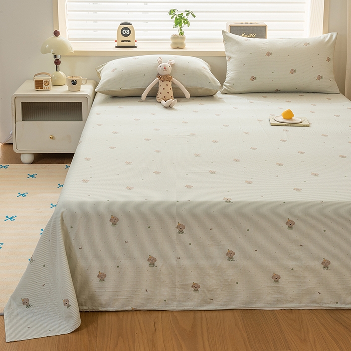 91家纺网 家纺一手货源 找家纺 雯雨家纺 2026新款A类全棉有氧双层纱单枕套 全棉双层纱枕套-布叮狗