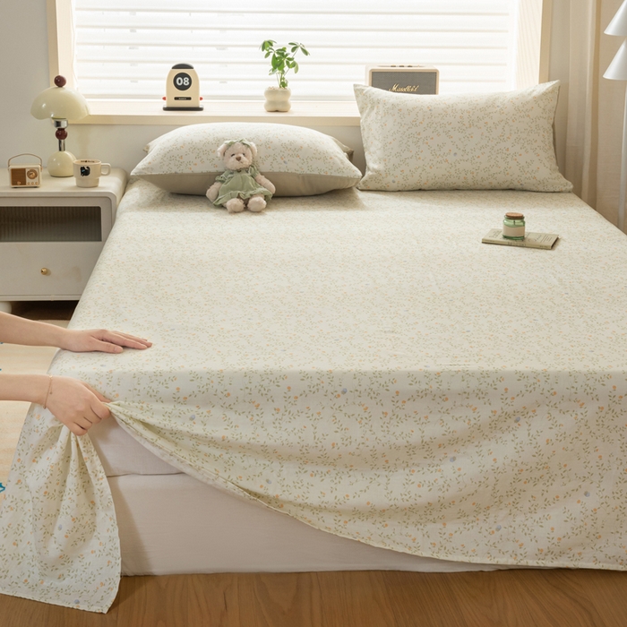 91家纺网 家纺一手货源 找家纺 雯雨家纺 2026新款A类全棉有氧双层纱单枕套 全棉双层纱枕套-风晚