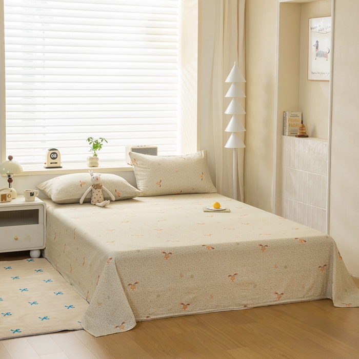 91家纺网 家纺一手货源 找家纺 雯雨家纺 2026新款A类全棉有氧双层纱单枕套 全棉双层纱枕套-梦香小筑