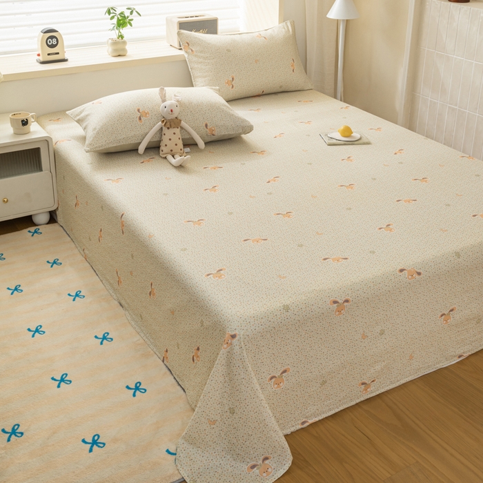 91家纺网 家纺一手货源 找家纺 雯雨家纺 2026新款A类全棉有氧双层纱单枕套 全棉双层纱枕套-梦香小筑