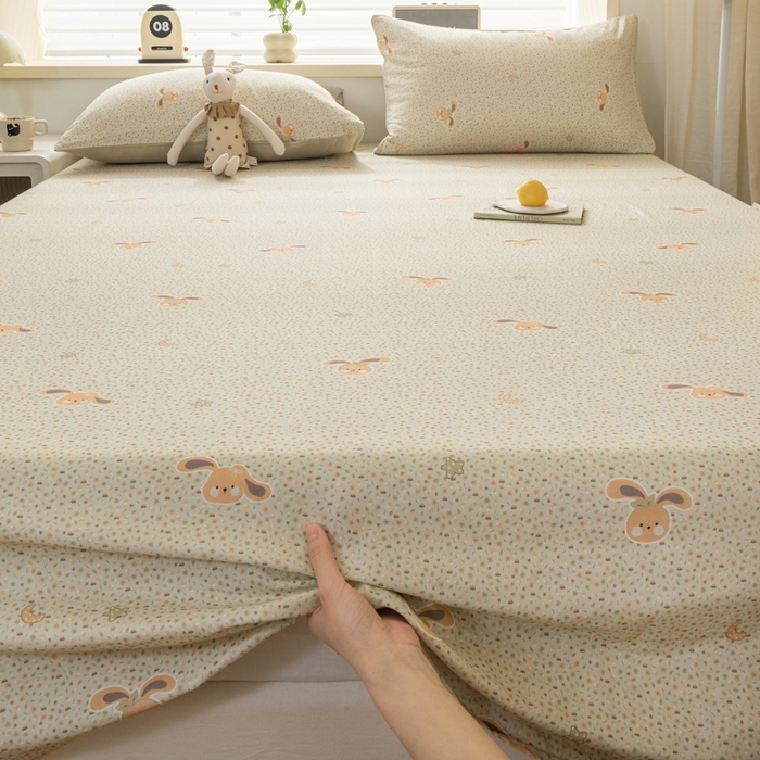 91家纺网 家纺一手货源 找家纺 雯雨家纺 2026新款A类全棉有氧双层纱单枕套 全棉双层纱枕套-梦香小筑