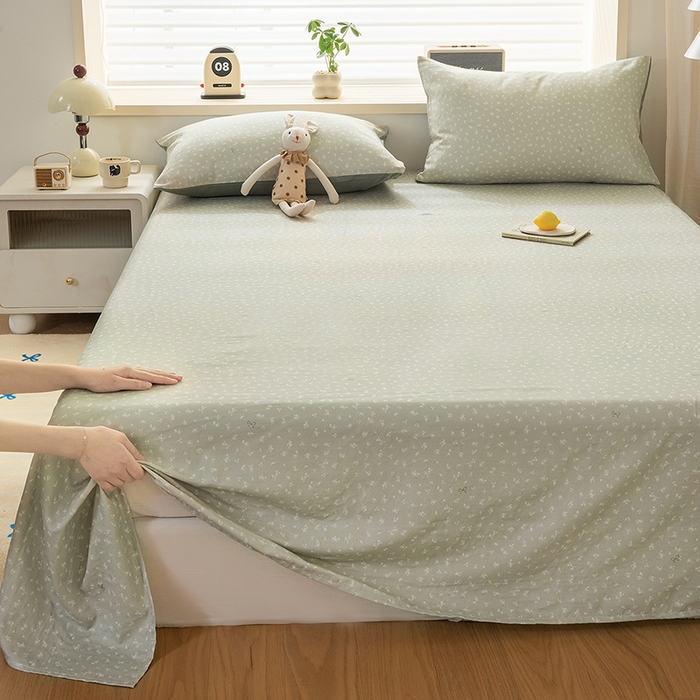 91家纺网 家纺一手货源 找家纺 雯雨家纺 2026新款A类全棉有氧双层纱单枕套 全棉双层纱枕套-秘密花园