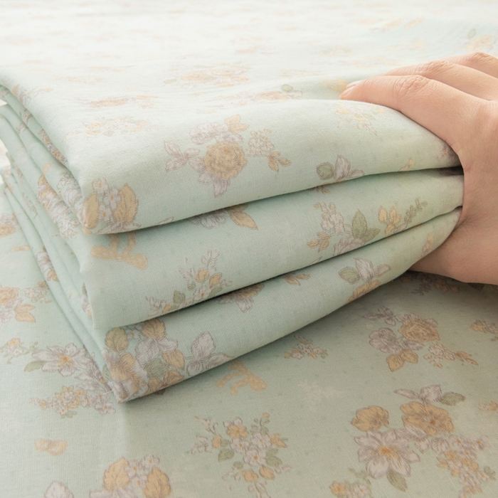 91家纺网 家纺一手货源 找家纺 雯雨家纺 2026新款A类全棉有氧双层纱单枕套 全棉双层纱枕套-南法庄园