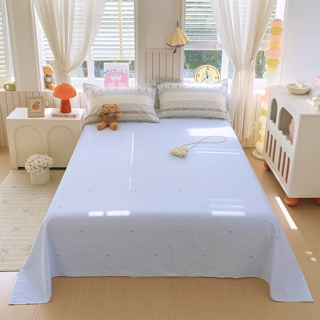 91家纺网 家纺一手货源 找家纺 （总）金丝兔 2026新款纯棉印花单品床单系列