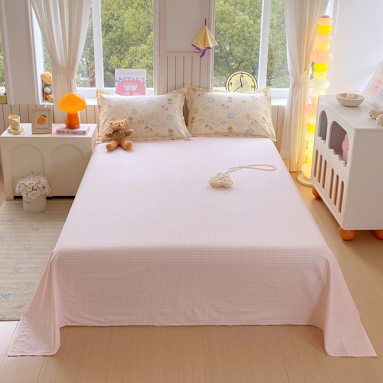 91家纺网 家纺一手货源 找家纺 （总）金丝兔 2026新款纯棉印花单品床单系列