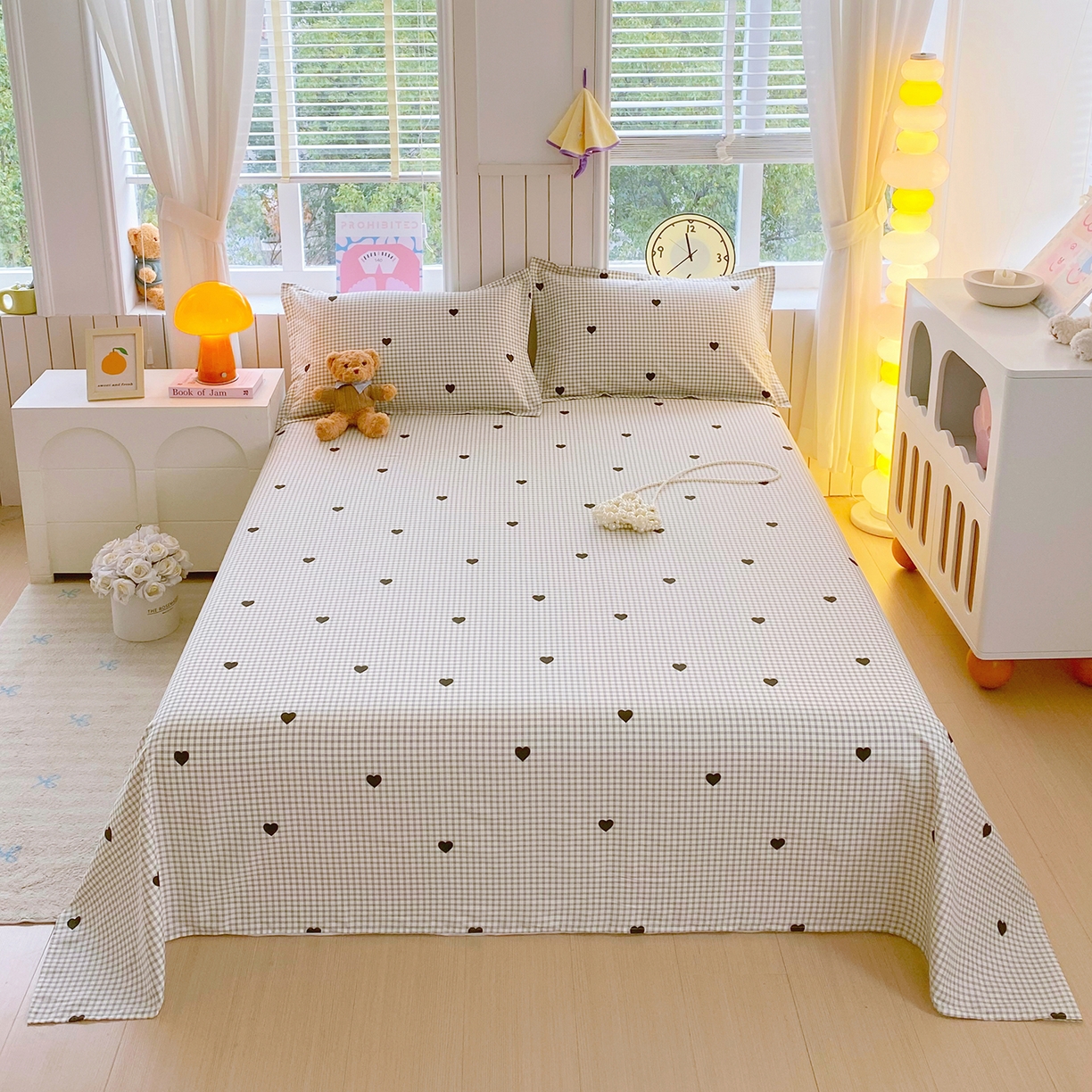 91家纺网 家纺一手货源 找家纺 （总）金丝兔 2026新款纯棉印花单品床单系列