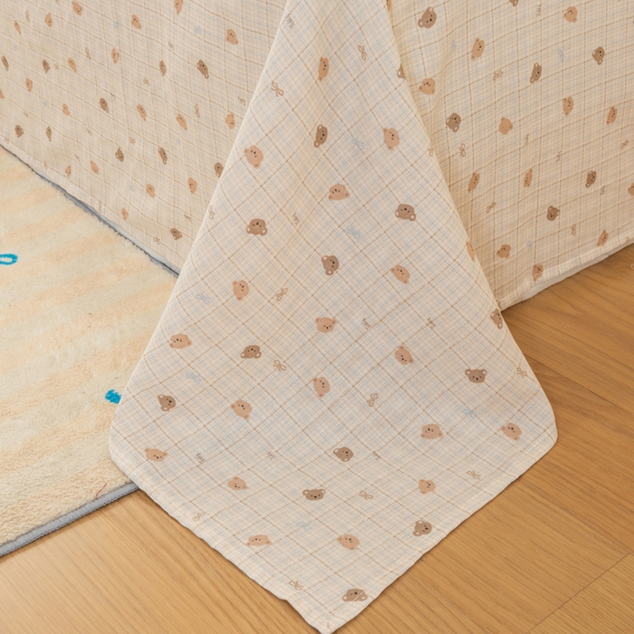 91家纺网 家纺一手货源 找家纺 雯雨家纺 2026新款A类全棉有氧双层纱单枕套 全棉双层纱枕套-文迪