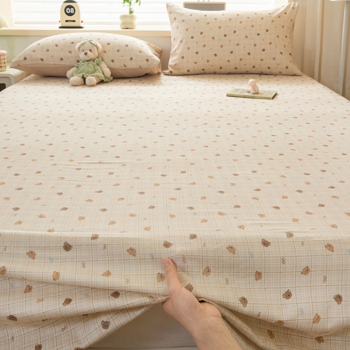 91家纺网 家纺一手货源 找家纺 雯雨家纺 2026新款A类全棉有氧双层纱单枕套 全棉双层纱枕套-文迪