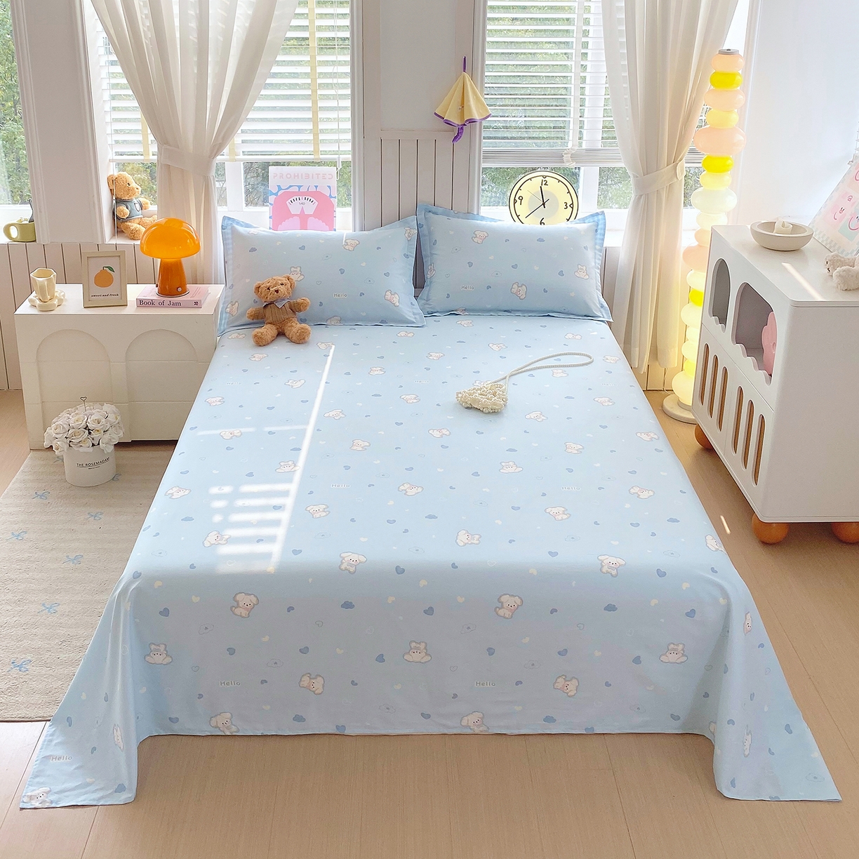 91家纺网 家纺一手货源 找家纺 （总）金丝兔 2026新款纯棉印花单品床单系列