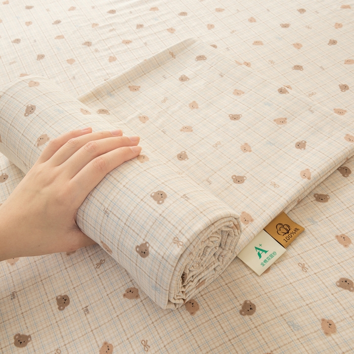 91家纺网 家纺一手货源 找家纺 雯雨家纺 2026新款A类全棉有氧双层纱单枕套 全棉双层纱枕套-文迪