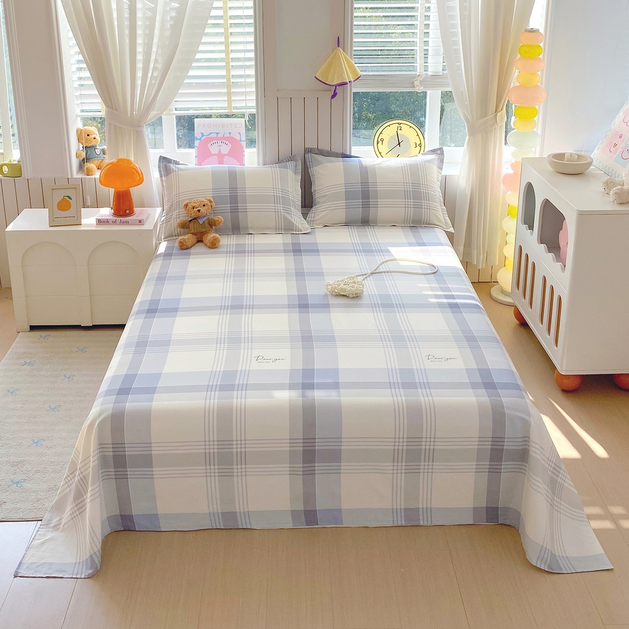 91家纺网 家纺一手货源 找家纺 （总）金丝兔 2026新款纯棉印花单品床单系列