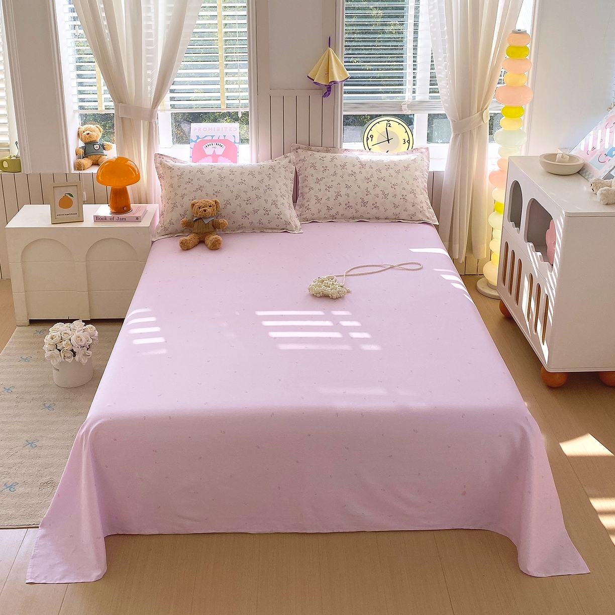 91家纺网 家纺一手货源 找家纺 （总）金丝兔 2026新款纯棉印花单品床单系列