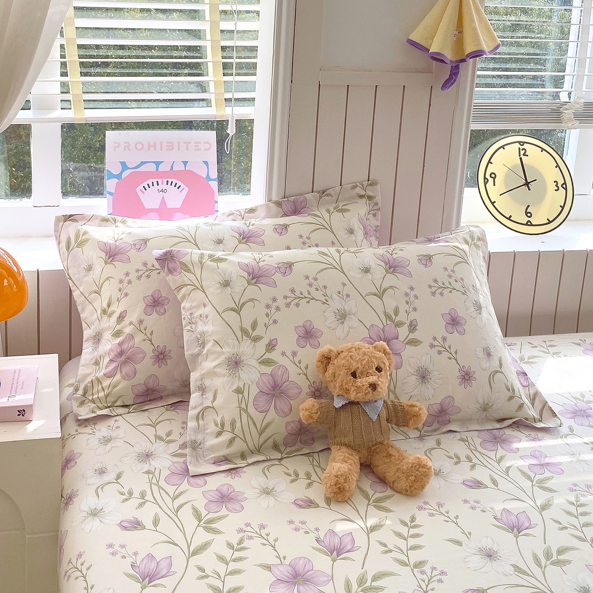 91家纺网 家纺一手货源 找家纺 金丝兔 2026新款纯棉印花单品床单系列 慕荷