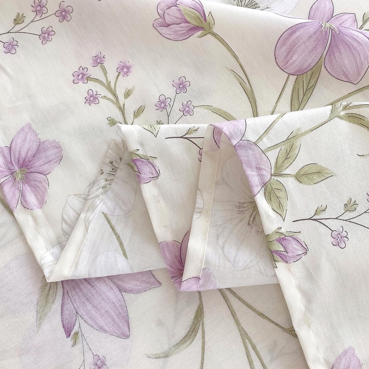 91家纺网 家纺一手货源 找家纺 金丝兔 2026新款纯棉印花单品床单系列 慕荷