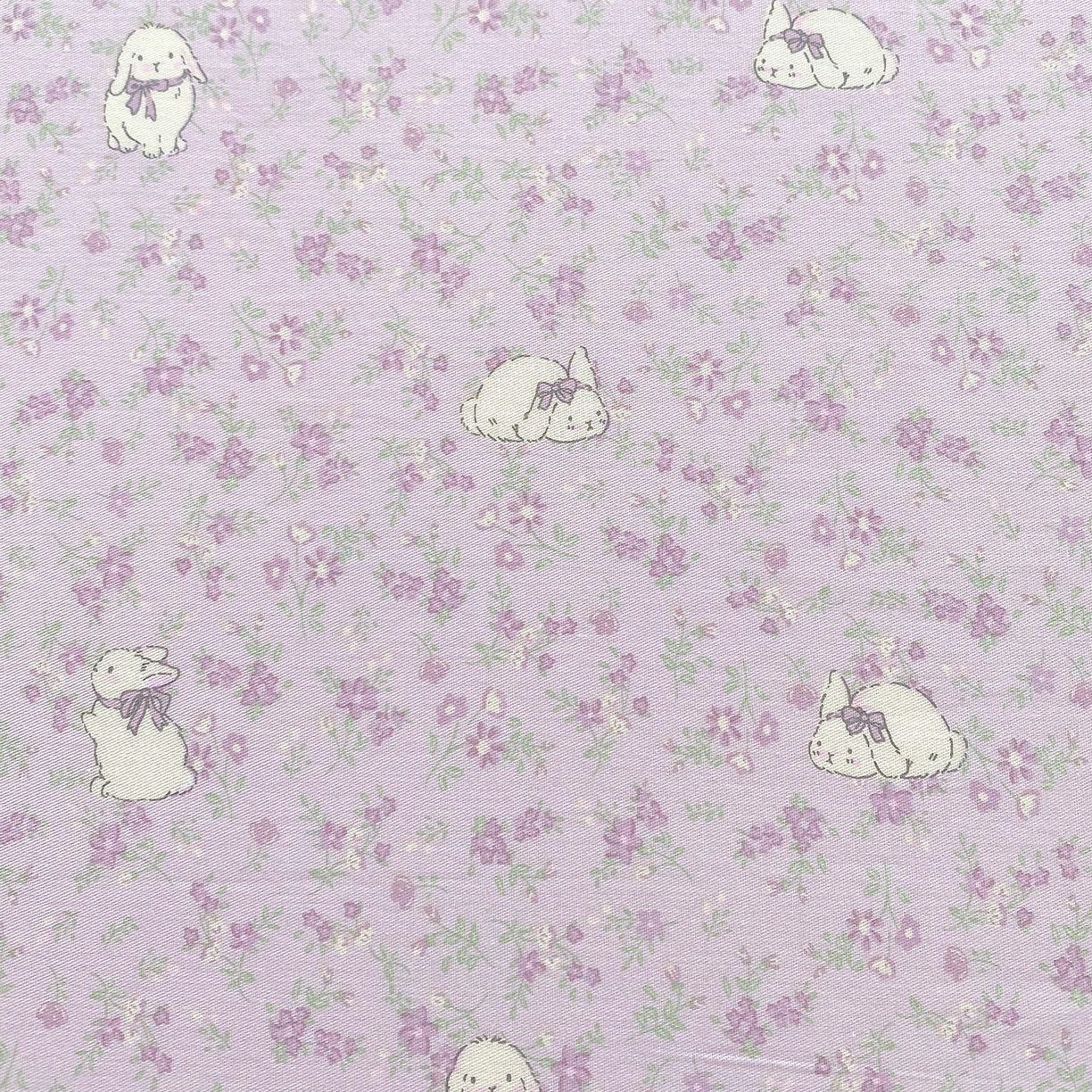 91家纺网 家纺一手货源 找家纺 金丝兔 2026新款纯棉印花单品床单系列 紫苏