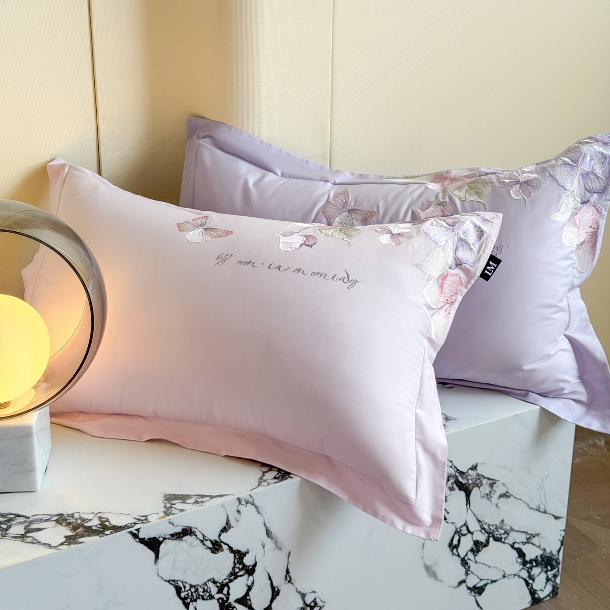 91家纺网 家纺一手货源 找家纺 （总）乐美家纺 2026新款春夏新品全棉刺绣悦璟系列四件套