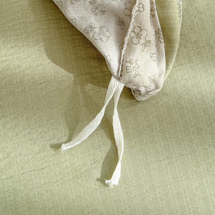 91家纺网 家纺一手货源 找家纺 云玲时尚 2026新款云感双层纱印花四件套 点点小狗