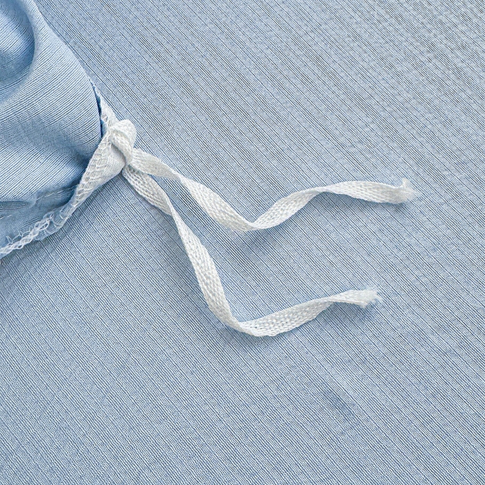 91家纺网 家纺一手货源 找家纺 云玲时尚 2026新款云感双层纱印花四件套 韩范小猫