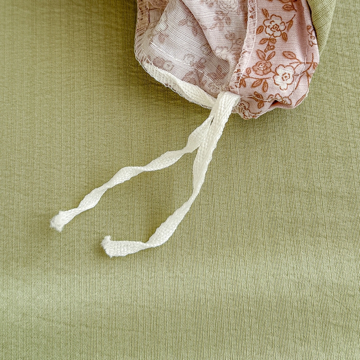 91家纺网 家纺一手货源 找家纺 云玲时尚 2026新款云感双层纱印花四件套 花与兔