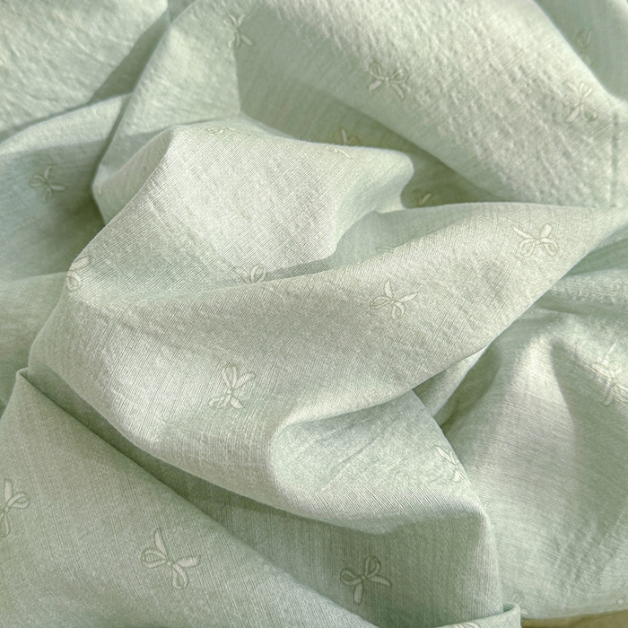 91家纺网 家纺一手货源 找家纺 云玲时尚 2026新款云感双层纱印花四件套 简夏