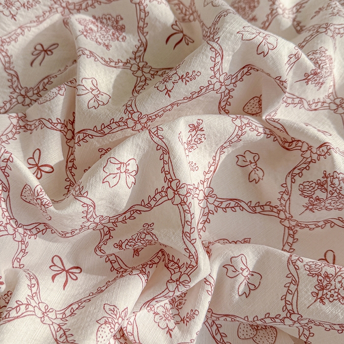 91家纺网 家纺一手货源 找家纺 云玲时尚 2026新款云感双层纱印花四件套 曼塔庄园