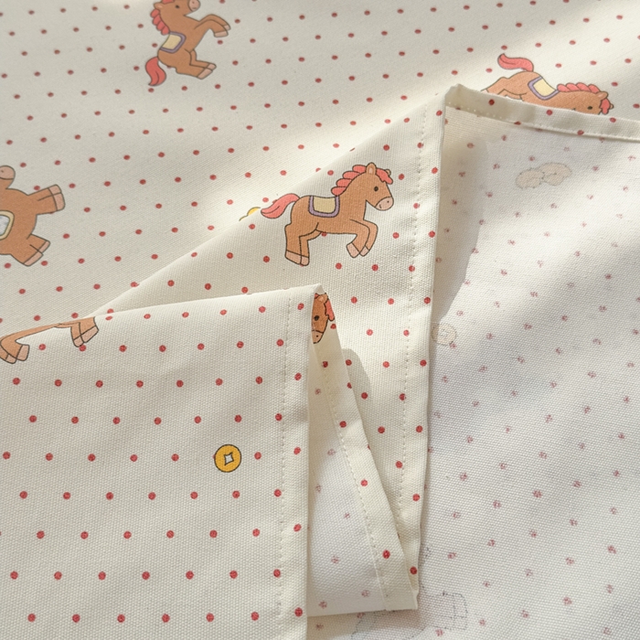 91家纺网 家纺一手货源 找家纺 爱彼家纺 2026新款马上发财新布料细沙三枚缎全新工艺老粗布凉席席子床单三件套-马年系列一 马上发财