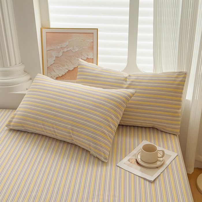 91家纺网 家纺一手货源 找家纺 爱彼家纺 2026新款马上发财新布料细沙三枚缎全新工艺老粗布凉席席子床单三件套-马年系列一 南望