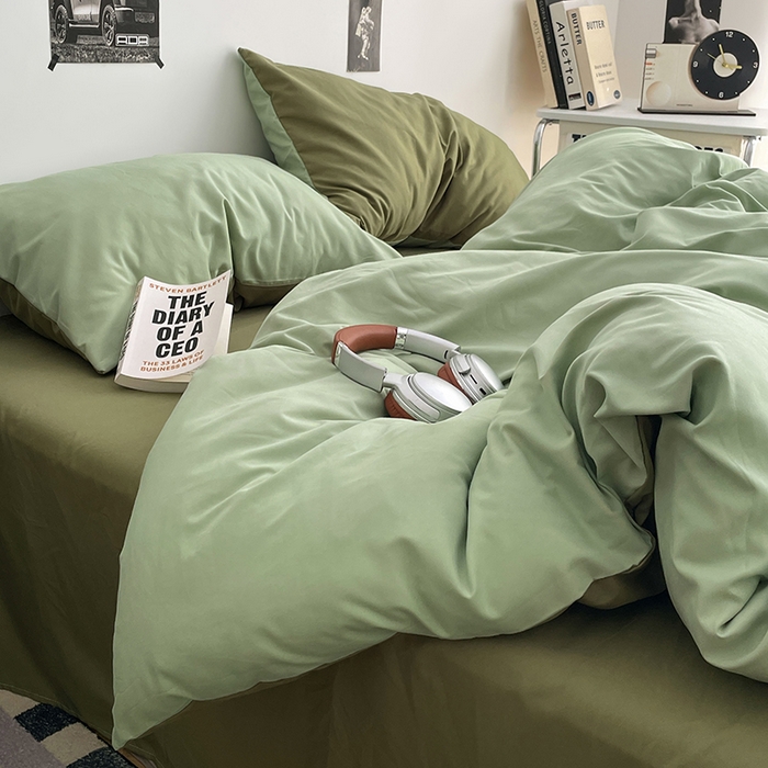 91家纺网 家纺一手货源 找家纺 （总）贝拉梦家纺 2026新款无印风高克重加厚云感棉三件套四件套单被套系列