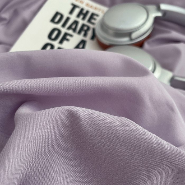 91家纺网 家纺一手货源 找家纺 贝拉梦家纺 2026新款无印风高克重加厚云感棉三件套四件套单被套系列 雾紫深眠