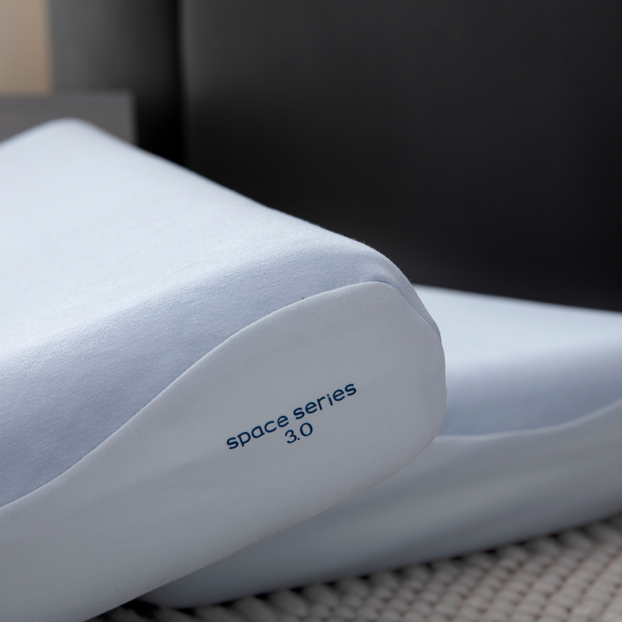 91家纺网 家纺一手货源 找家纺 胜诗梵 2026新款亚朵二代三代深睡单枕套枕套单件单品枕套 浅蓝色